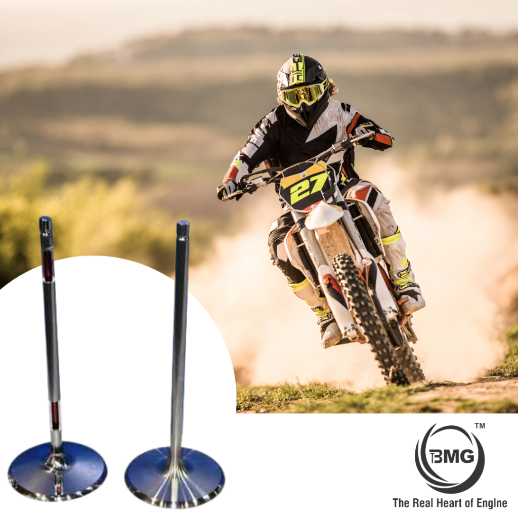 Two wheelers engine valve